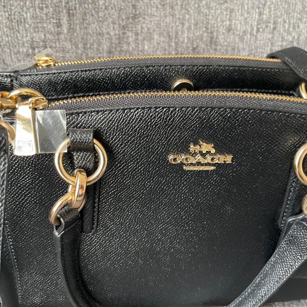 Coach Mini Christie Carryall in Crossgrain Leather F57523 NWT - Picture 5 of 9